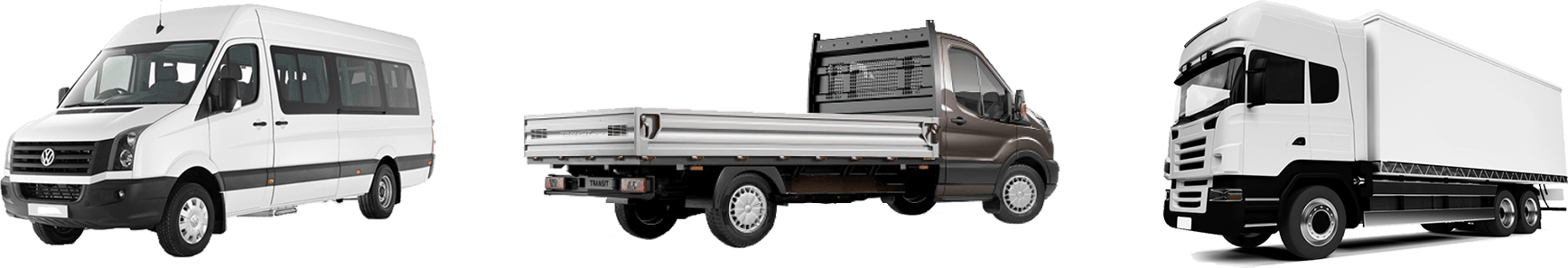 Tunga fordon, arbetsfordon, persontransport